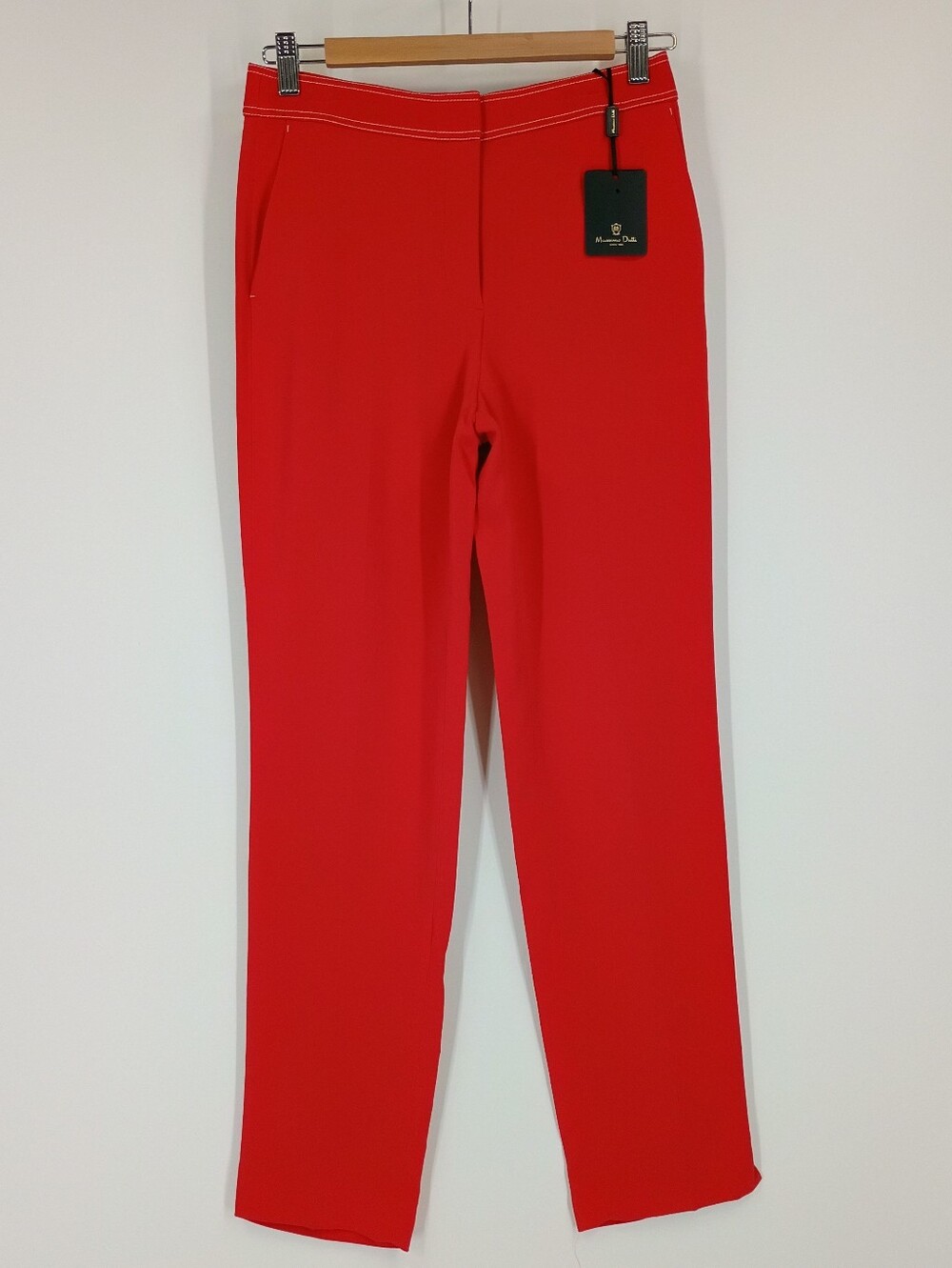Massimo Dutti Tailored Contrast Trousers